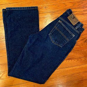 💸 3/$20 💸 Polo Jeans Co Ralph Lauren Vintage 90s Dark Blue Jeans